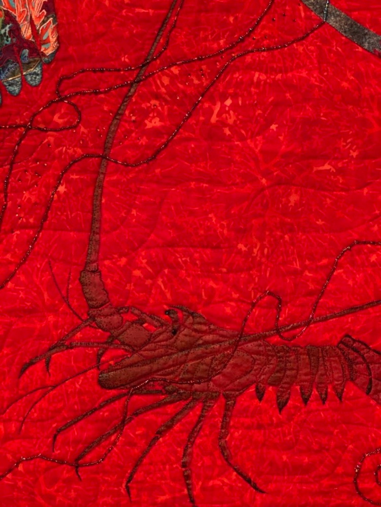 "Envision" by Sylvia Starr Clary - Detail 3